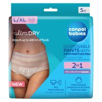 Canpol babies Poporod. kalhotky s vložkou L/XL 5ks