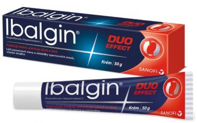 IBALGIN DUO EFFECT 50MG/G+2MG/G krém 50G