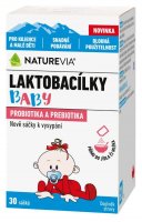 Swiss NatureVia Laktobacílky baby 30 sáčků