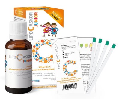 LIPO-C-ASKOR Junior tekutý lipozomální vitamin C 110 ml