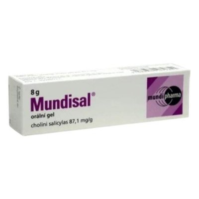 MUNDISAL 87,1MG/G ORM GEL 1X8G