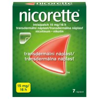 Nicorette Invisipatch 15 mg/16 h transdermální náplast 7 ks