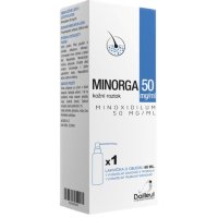 Minorga 50 mg/ml kožní roztok 60 ml
