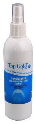 Top gold Deodorační antimikrobiální sprej do obuvi 150 g