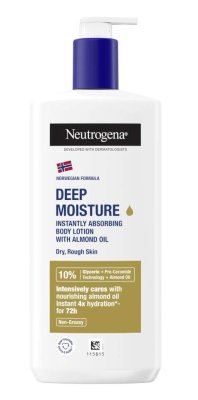 Neutrogena hloubkově hydratační tělové mléko s olejem 400 ml Neutrogena hloubkově hydratační tělové mléko s olejem 400 ml