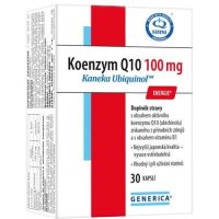 Koenzym Q10 100mg Kaneka Ubiquinol cps.30 Generica Koenzym Q10 100mg Kaneka Ubiquinol cps.30 Generica