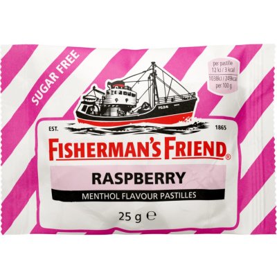 Fishermans Friend bonbóny dia malina/růžové 25g