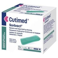CUTIMED SORBACT RIBBON 5CMX200CM ČISTÍCÍ KRYTÍ S DACC, VÁZAJÍCÍ BAKTERIE