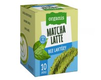 Organis Matcha latte bez laktózy 10x27g