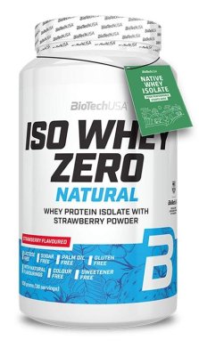 BioTech Iso Whey Zero Natural 908 g strawberry