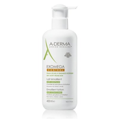 A-DERMA Exomega CONTROL Emolienční mléko 400ml