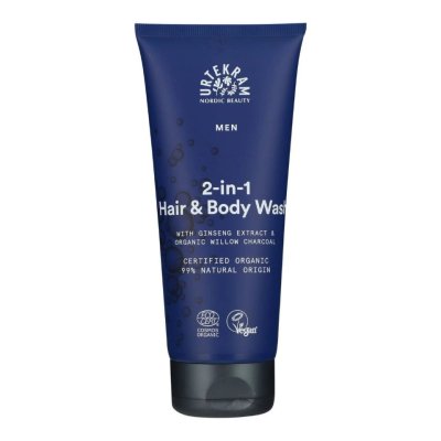 Urtekram sprchový gel/šampon 2v1 MEN BIO 200ml