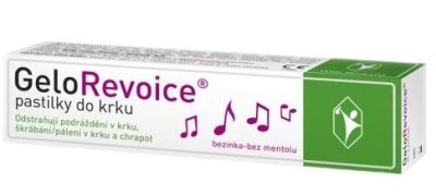 GeloRevoice pastilky do krku bezinka-bez ment.20ks GeloRevoice pastilky do krku bezinka-bez ment.20ks