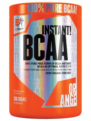 EXTRIFIT BCAA Instant 300g Příchuť: Orange