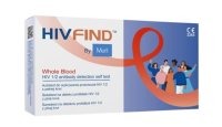 Meril HIV FIND Sebetest na detekci HIV z krve 1ks