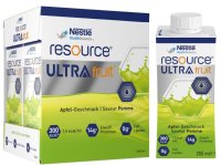 RESOURCE ULTRA FRUIT HIGH PROTEIN PŘÍCHUŤ JABLKO POR SOL 4X200ML RESOURCE ULTRA FRUIT HIGH PROTEIN PŘÍCHUŤ JABLKO POR SOL 4X200ML