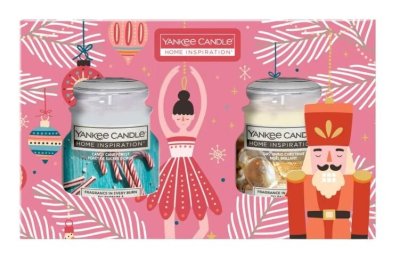 Yankee Candle Home Inspir.vonná svíč.2x104g vánoce