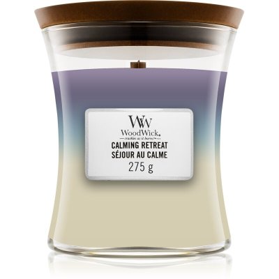 WoodWick Trilogy Calming Retreat vonná svíčka 275g