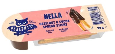 HealthyCo Nella 29g hazelnut cocoa spread sticks HealthyCo Nella 29g hazelnut cocoa spread sticks