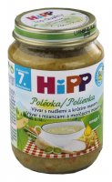 HiPP POLÉVKY BIO Vývar s nudl. a krůtím m. 190g C-81