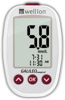 GLUKOMETR WELLION GALILEO COMPACT INZULÍNOVÝ REŽIM, KOMPLETNÍ SET