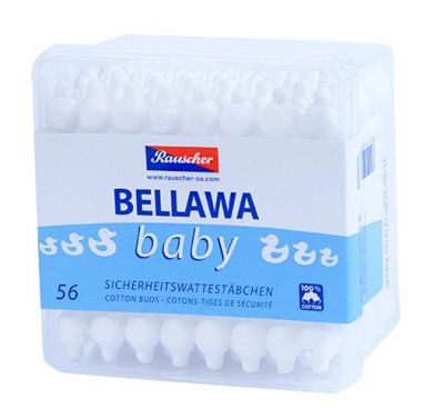Vatové tyčinky Bellawa Baby pro kojence 50ks