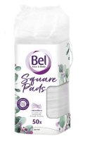 Bel Face&Body Cosmetic odlič. tamp. čtvercové 50ks
