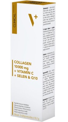 Clinical Collagen 10000mg+vitC+selen&Q10 3x10.7g