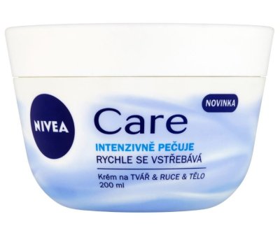 Nivea Care Výživný krém 200 ml