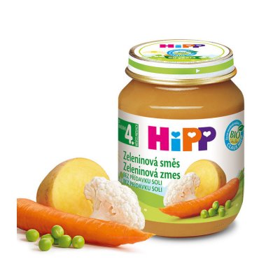 HIPP ZELENINA BIO Zeleninová směs 125g