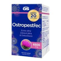 GS Ostropestřec 6500 mg, 80 tablet