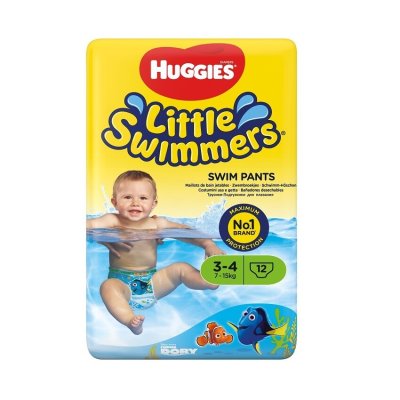 Huggies Little swimmers 7-15 kg koupací plenky 12 ks