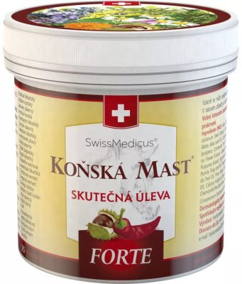 Herbamedicus Koňská mast hřejivá FORTE 250 ml