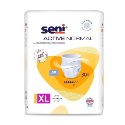 Seni Active Normal Extra Large inkontinenční plenkové kalhotky 10 ks