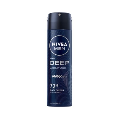 Nivea Sprej antiperspirant pro muže Deep 150ml Nivea Sprej antiperspirant pro muže Deep 150ml
