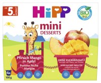 HiPP 100% OVOCE BIO Jablka s broskvemi 4x100g C-119 HiPP 100% OVOCE BIO Jablka s broskvemi 4x100g C-119
