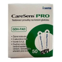 Testovací proužky CareSens PRO 50 ks, testovací proužky pro použití s glukometrem