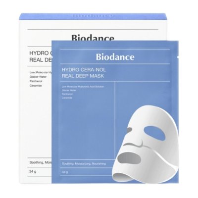 Biodance hydratační pleťová maska 4x34g