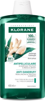 KLORANE Šampon proti lupům s galangalem 400ml