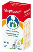 STOPTUSSIN 0,8MG/ML+20MG/ML SIR 1X100ML II