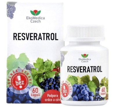 Resveratrol cps.60 EkoMedica