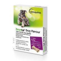 Drontal Dog Flavour 150/144/50 mg 2 tablety