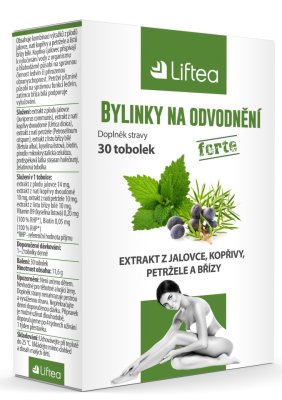 Liftea Bylinky na odvodnění FORTE 30 tobolek