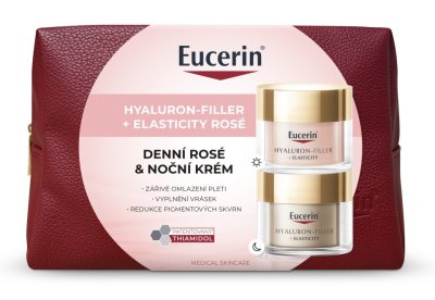 Eucerin HYALURON-FILLER+ELASTICITY ROSÉ Vánoce2025