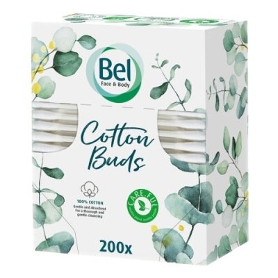 Bel Face&Body Cotton vatové tyčinky krabička 200ks