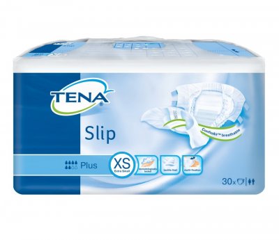 TENA Slip Plus X-Smal - Inkontinenční kalhotky  (30ks)
