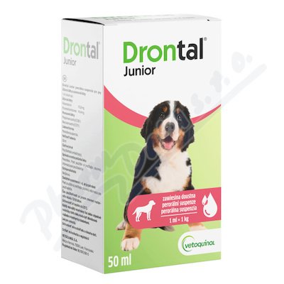Drontal Junior perorální suspenze 50 ml