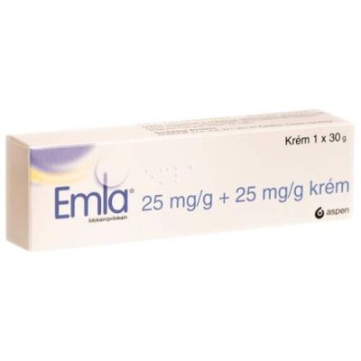 EMLA 25MG/G+25MG/G CRM 1X30G