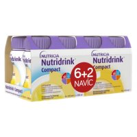 Nutridrink Compact 6+2 (vanilka-banán) 8x125ml Nutridrink Compact 6+2 (vanilka-banán) 8x125ml