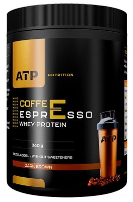 ATP Nutrition Coffee Espresso Whey Protein 360g dark brown